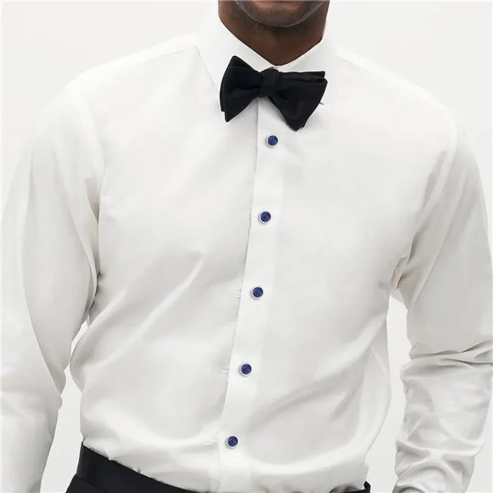 Mother-of-Pearl Tuxedo Shirt Button and Cufflink Set